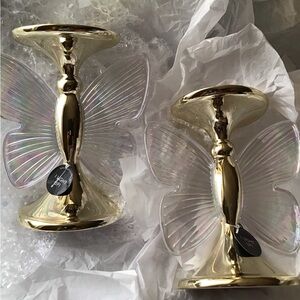 Bath and Body Works Butterfly Candleholders